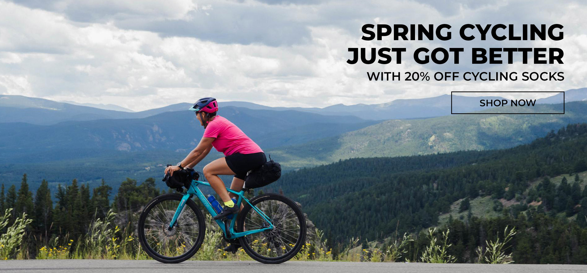 Spring cycling just got better with 20% off cycling socks. Shop now.