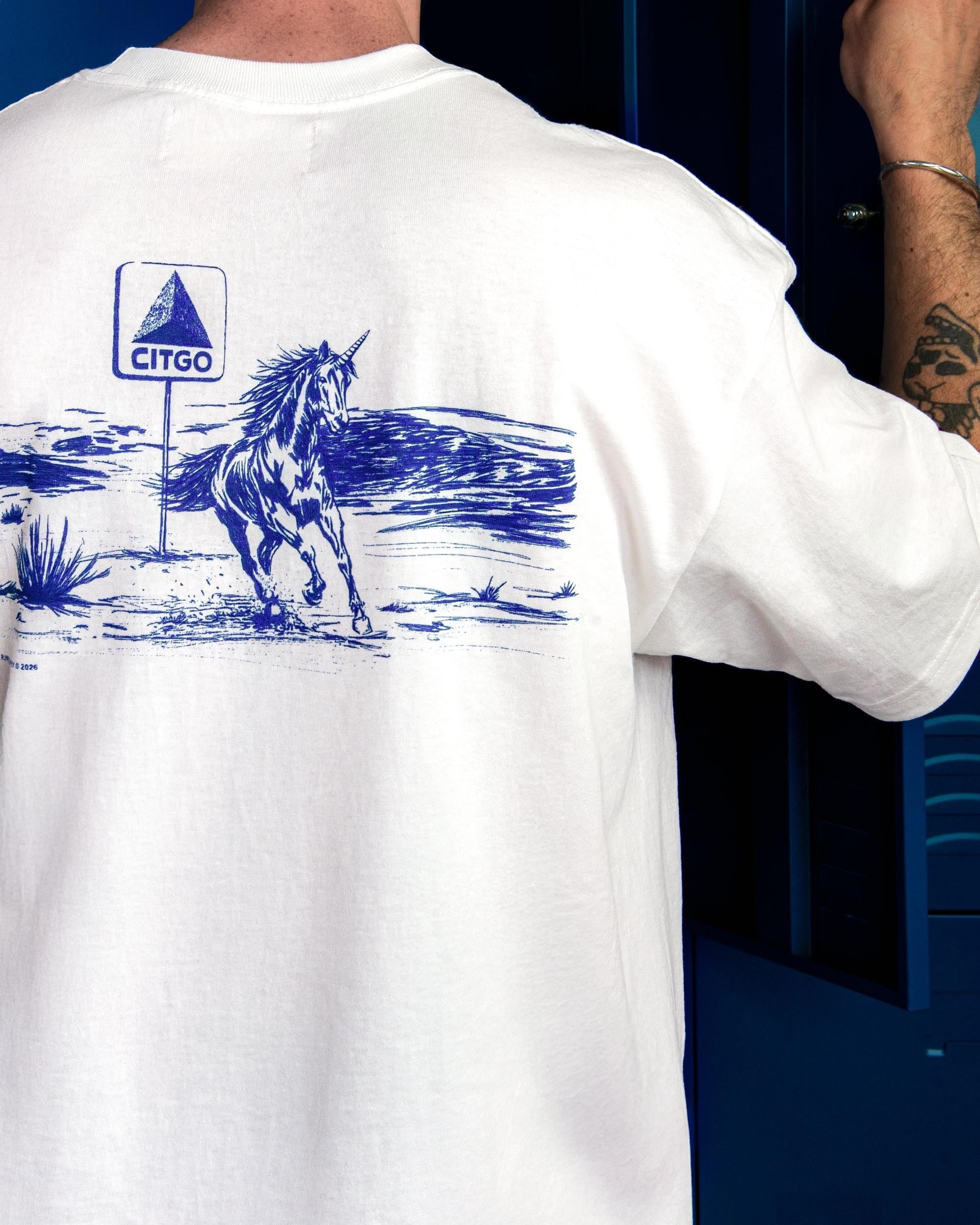 Swiftwick Good Luck Boston T-Shirt - Off White