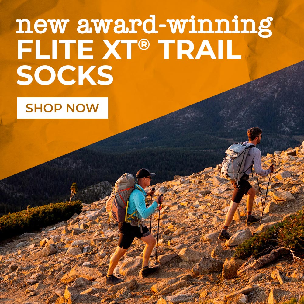 New Award-Winning FLITE XT® TRAIL Socks, Shop Now