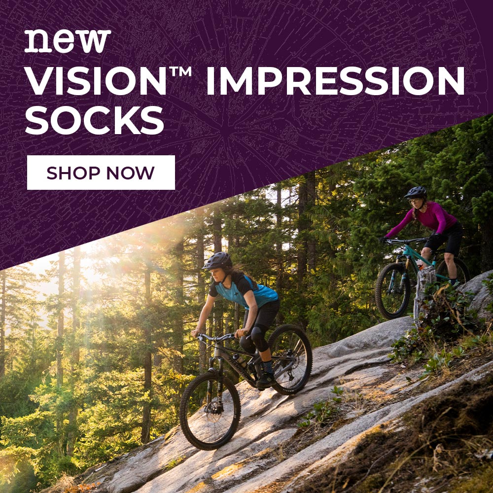 new VISION™ Impression Socks, Shop Now