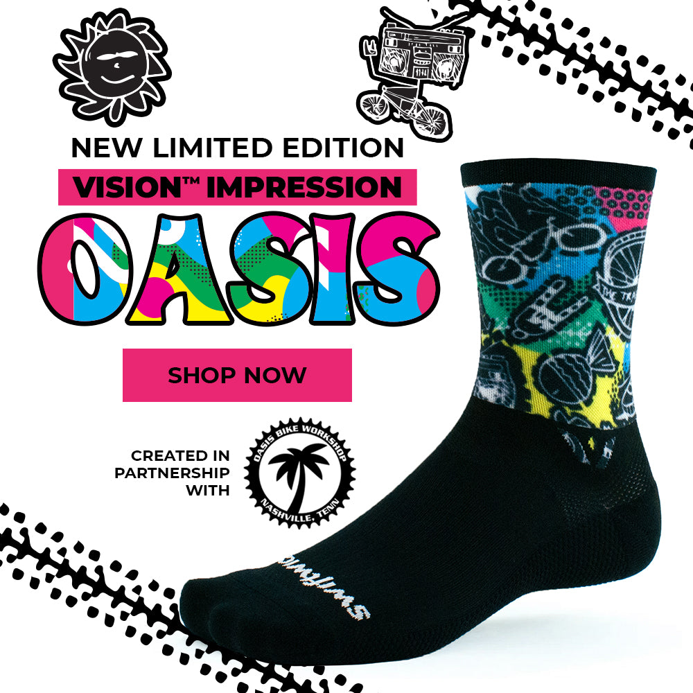 New Limited Edition VISION™ Impression Oasis, Shop Now, Created In Partnership With Oasis Bike Workshop Nashville, TENN, *Available while supplies last.