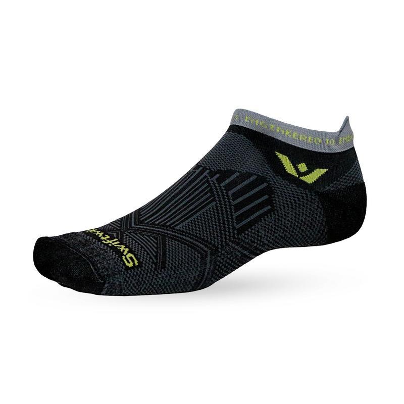 Aspire No Show Firm Compression Running Socks