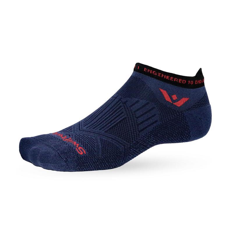 Swiftwick Aspire No Show Firm Compression Running Socks