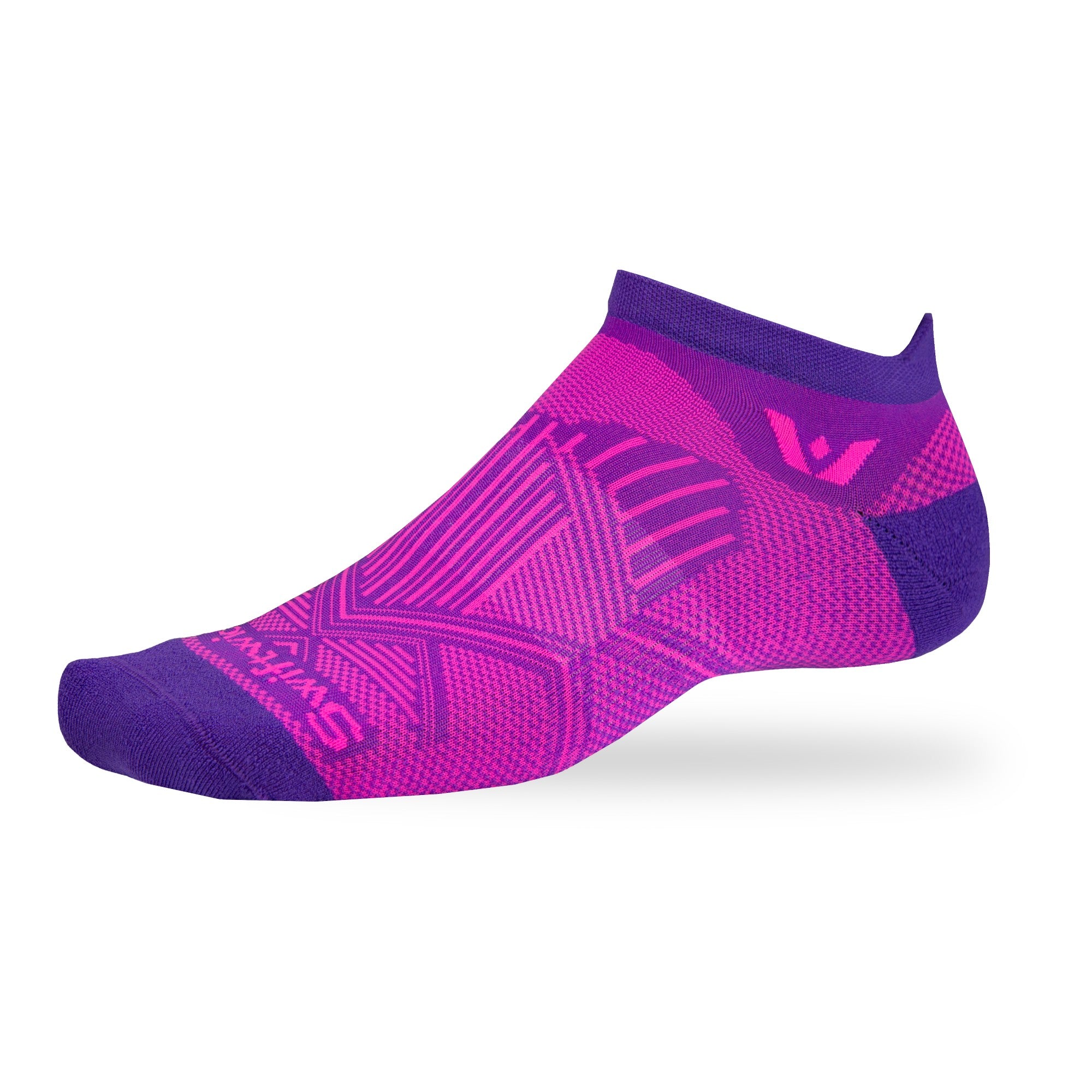 Aspire No Show - Firm Compression Running Socks