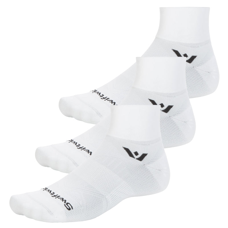 Aspire Quarter Crew - Firm Compression Running Socks