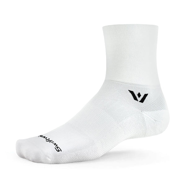 Aspire Quarter Crew High - Firm Compression Socks