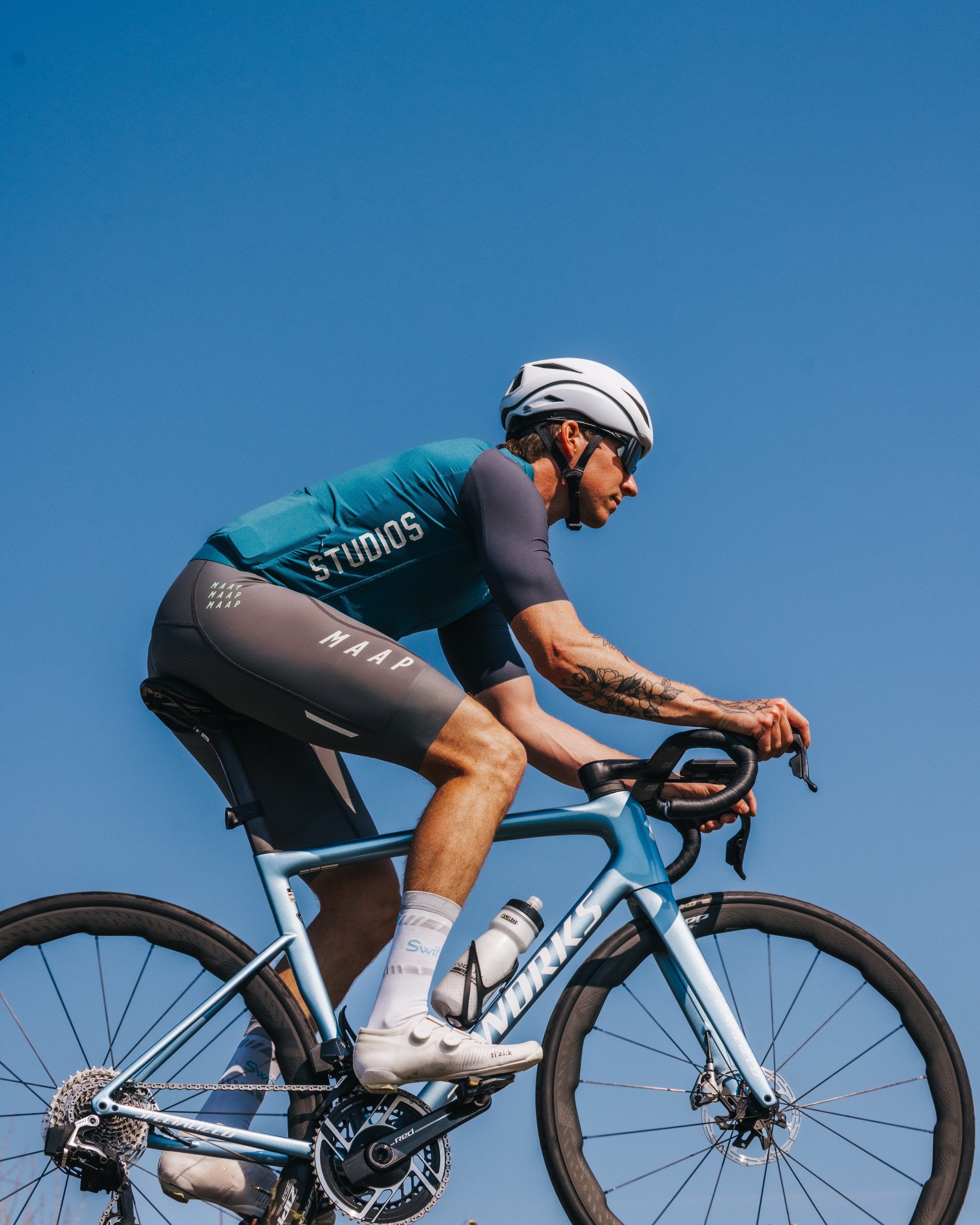 Aspire Crew - Firm Compression Cycling Socks