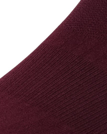 A close-up of the channeled upper material on the Swiftwick Vision Mid-Crew sock.