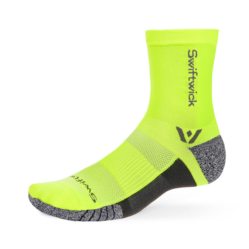 Swiftwick Flite XT Mid-Crew Running Socks Built For Stability