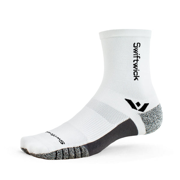 swift paul white industries Brooks等 Swiftwick Flite XT Mid-Crew - Running Socks Built For Stability