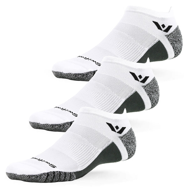 その他 SHOPP Swiftwick Flite XT No Show - Running Socks Built For Stability - White