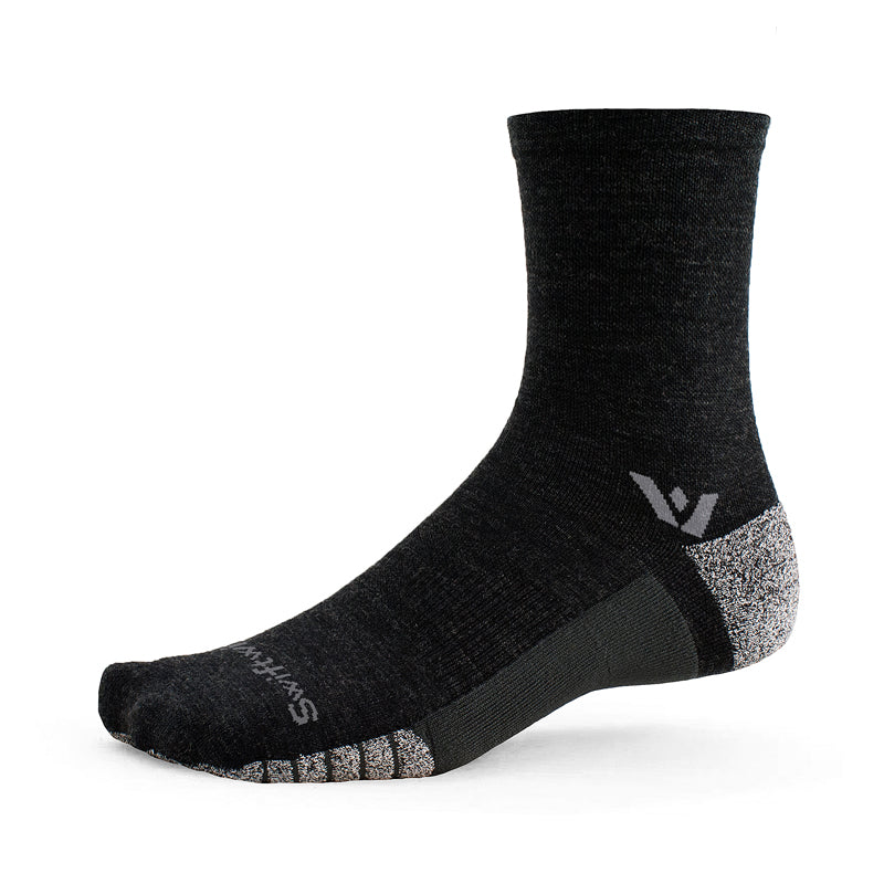 Swiftwick Flite XT Trail Mid-Crew I Hiking and Trail Running Socks