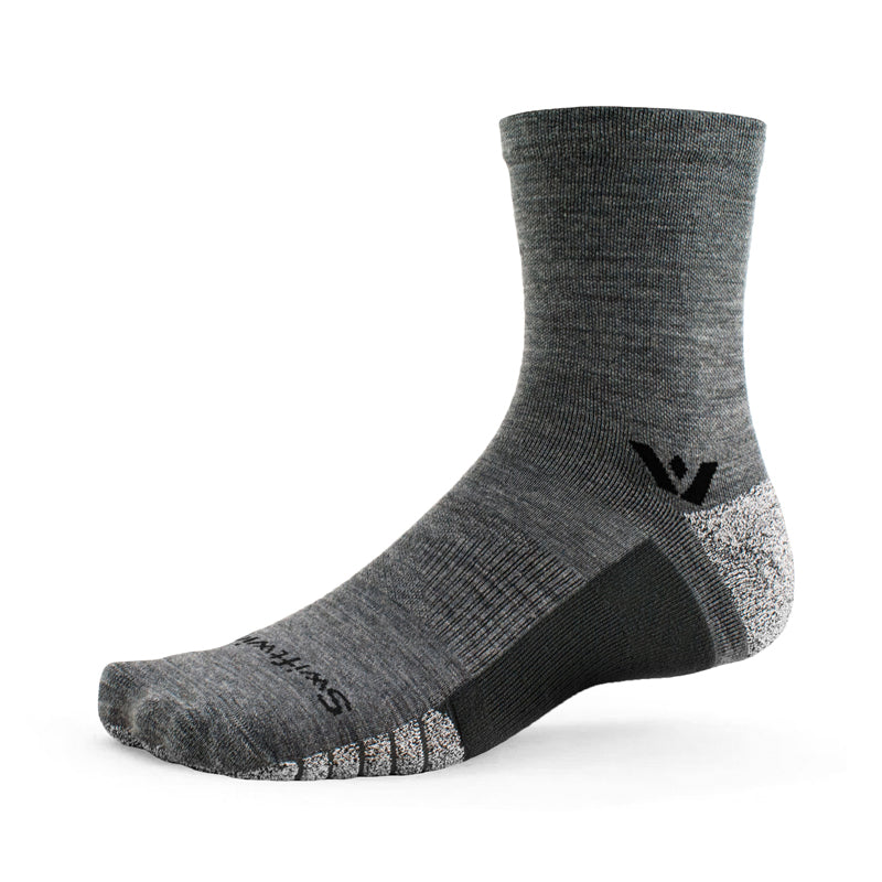 Swiftwick Flite XT Trail Mid-Crew I Hiking and Trail Running Socks