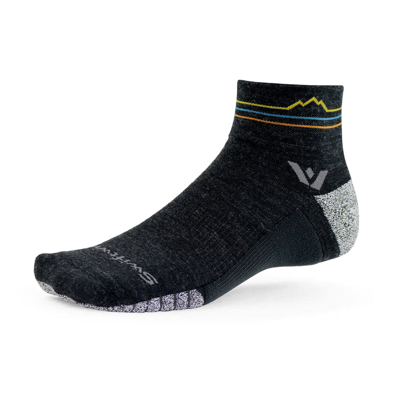 Top Flite Half Cushion Low Cut Socks - 2 Pair Pack, Moisture Wicking, Black, Unisex - View #13
