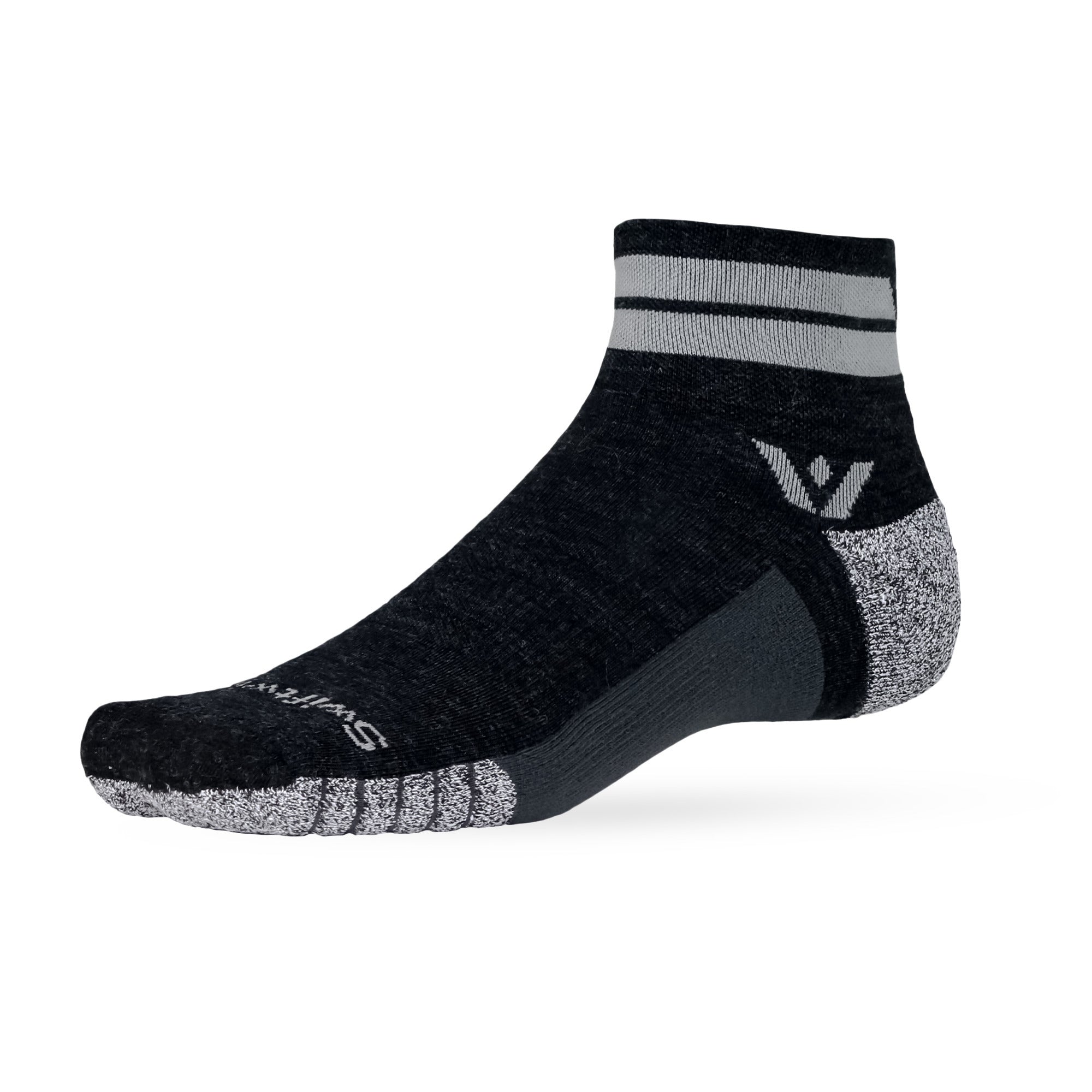 Swiftwick Flite XT Trail Quarter Crew I Hiking and Trail Running Socks