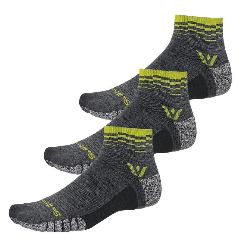Swiftwick Flite XT Trail Quarter Crew I Hiking and Trail Running Socks