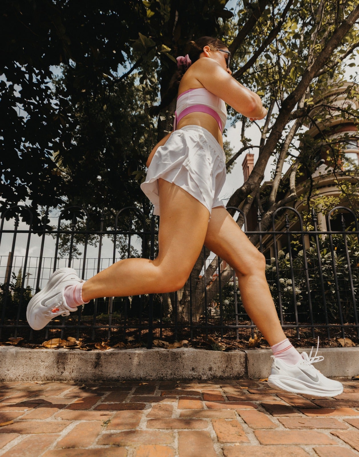 Swiftwick Vision Quarter Crew - Pink