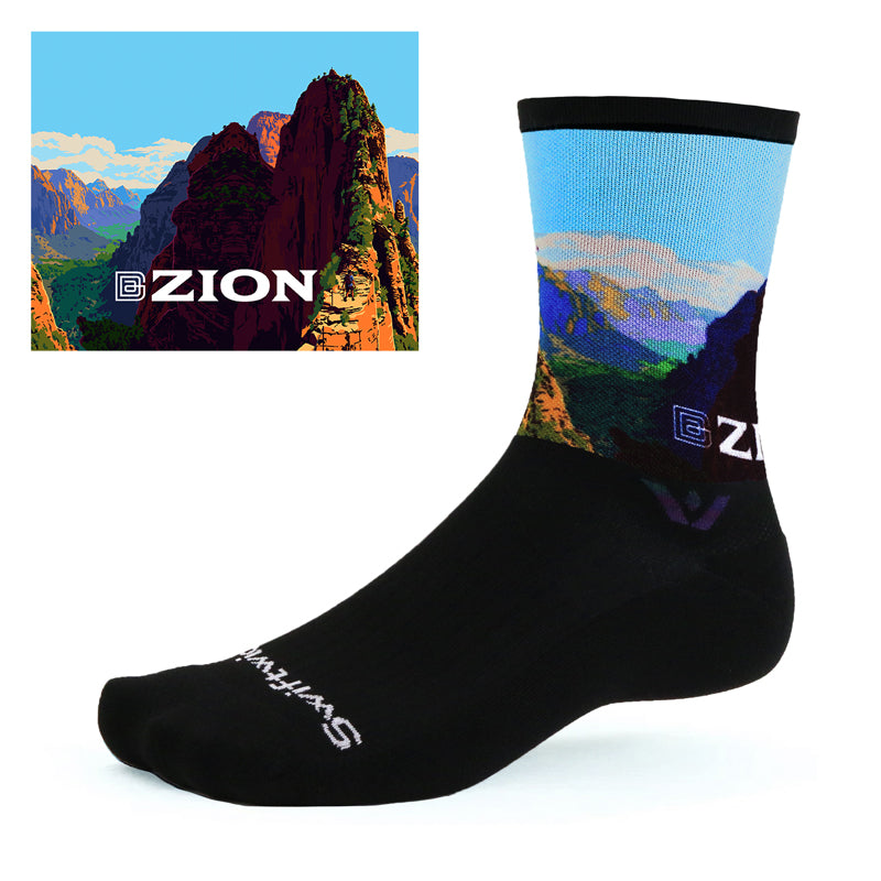 Swiftwick Vision Impression National Parks Crew