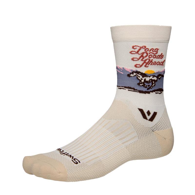 Swiftwick Vision Mid-Crew - Long Roads Ahead