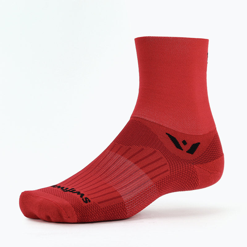 new Swiftwick ASPIRE Four, Running, Trail Running, Cycling Socks, red
