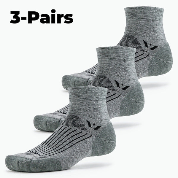 OX NYLON: ODORLESS ANKLE SOCKS - 3 PACK